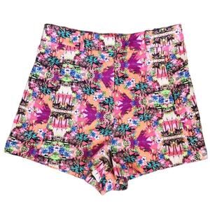Victoria's Secret Pink Tropical Print Shorts Size 4